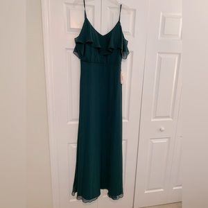 Emerald Birdy Grey Bridesmaid Dress